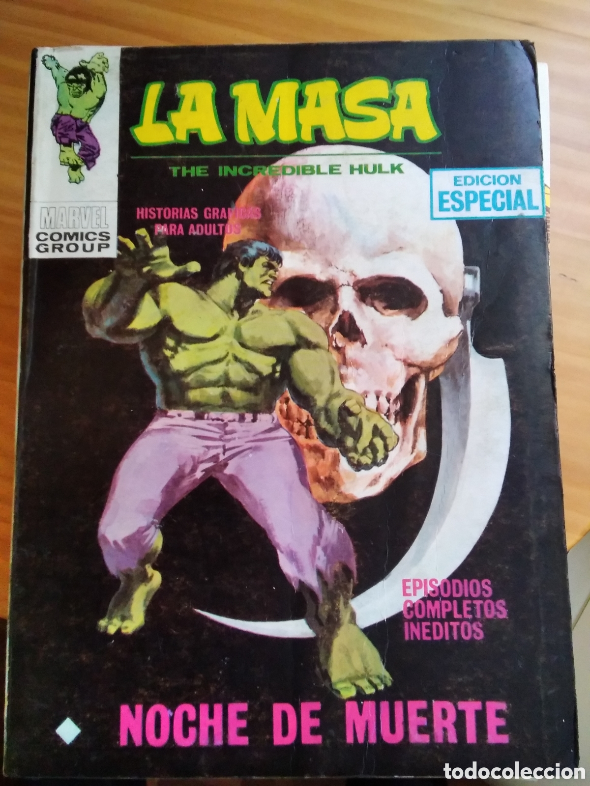 C&oacute;mics: La masa v&eacute;rtice c&oacute;mic v-1 n&uacute;mero 15 noche de muerte - Foto 1