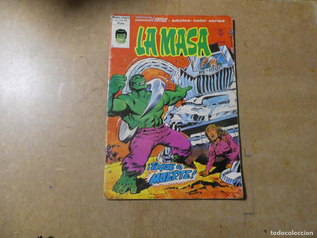 C&oacute;mics: la masa n&ordm; 42, vertice volumen 3, &uacute;ltimo de la colecci&oacute;n - Foto 1