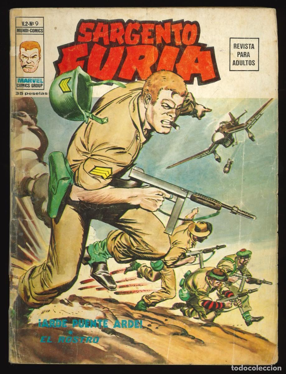 C&oacute;mics: SARGENTO FURIA (V.2) - EDICIONES V&Eacute;RTICE / N&Uacute;MERO 9 - Foto 1