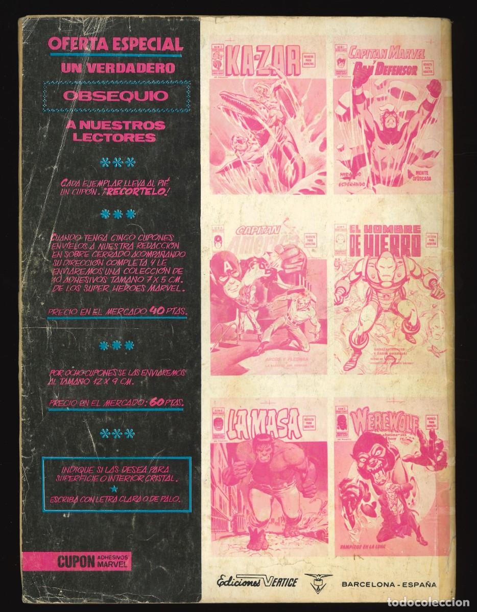 C&oacute;mics: SARGENTO FURIA (V.2) - EDICIONES V&Eacute;RTICE / N&Uacute;MERO 9 - Foto 2