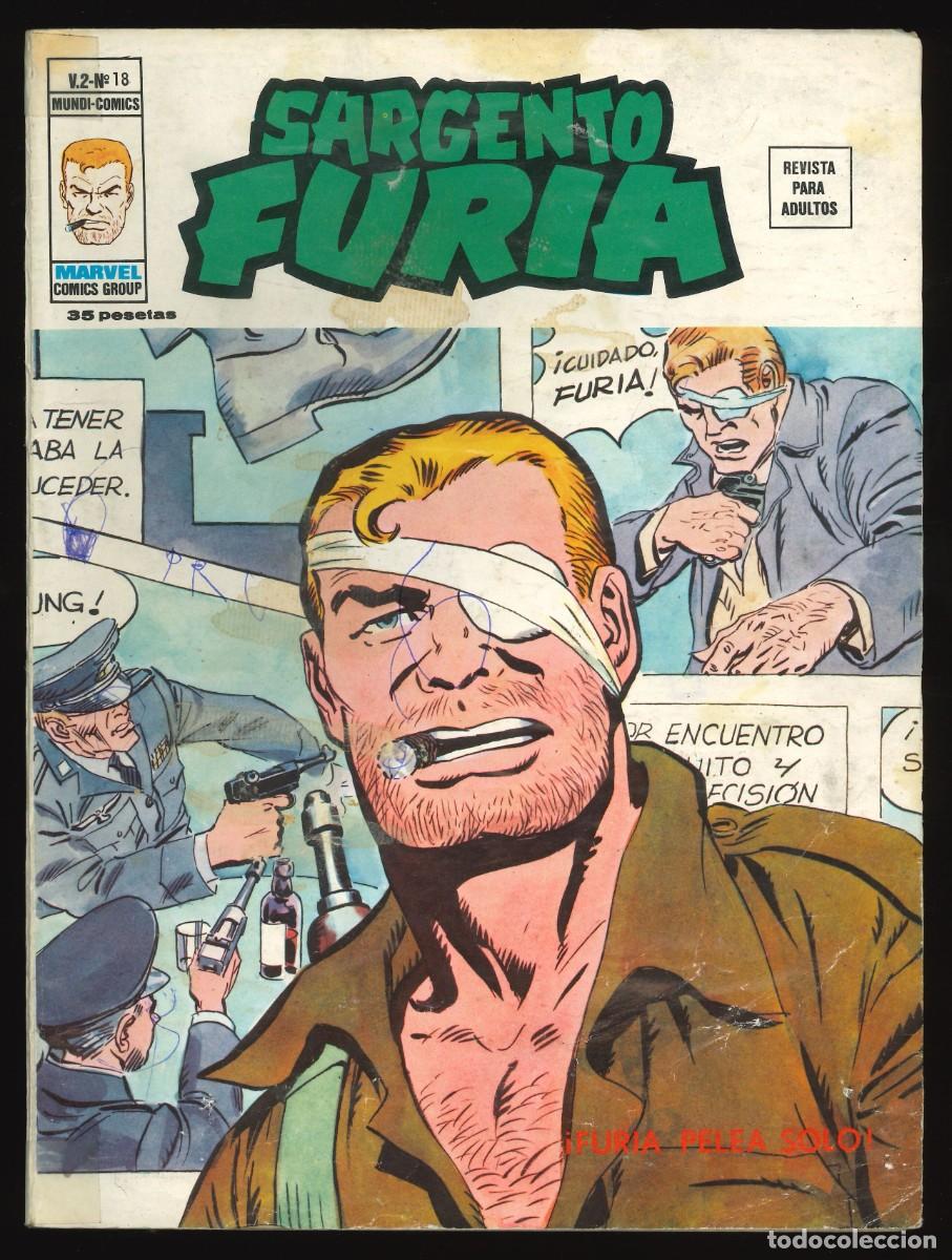 C&oacute;mics: SARGENTO FURIA (V.2) - EDICIONES V&Eacute;RTICE / N&Uacute;MERO 18 - Foto 1