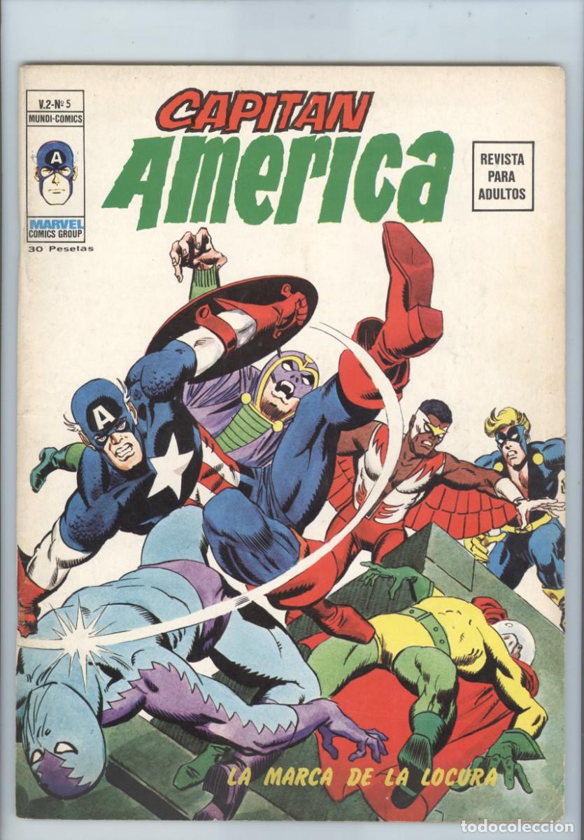 C&oacute;mics: V&eacute;rtice. Capit&aacute;n Am&eacute;rica Vol2. 5. - Foto 1
