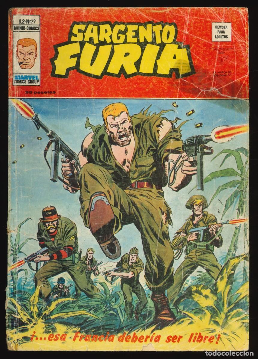 C&oacute;mics: SARGENTO FURIA (V.2) - EDICIONES V&Eacute;RTICE / N&Uacute;MERO 29 - Foto 1
