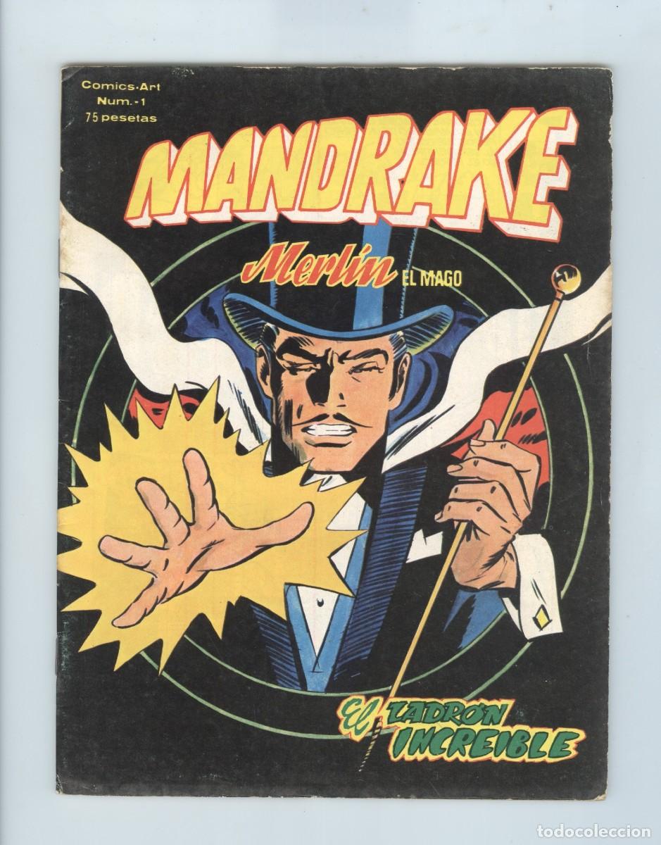 C&oacute;mics: V&eacute;rtice. Mandrake Merl&iacute;n el mago. 1 - Foto 1