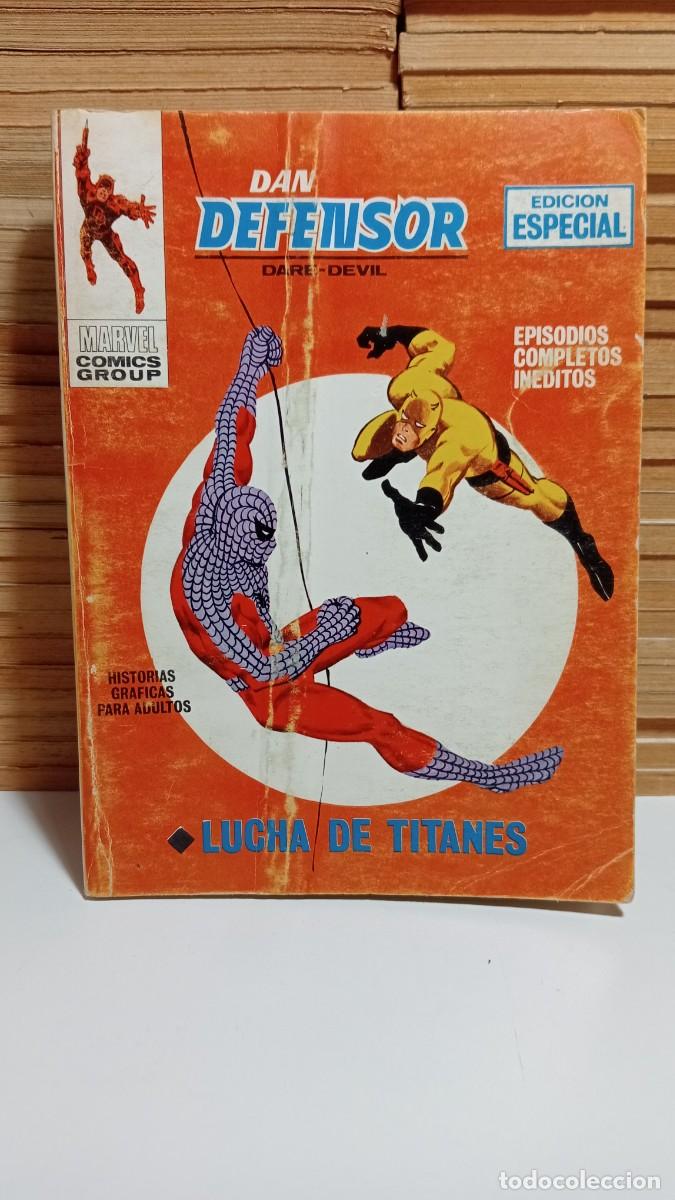 C&oacute;mics: Dan Defensor (Dare-Devil) 7 Lucha de Titanes Edici&oacute;n especial Vertice Taco - Foto 1