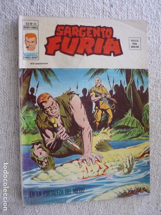 C&oacute;mics: SARGENTO FURIA N&ordm; 28 COMIC - Foto 1