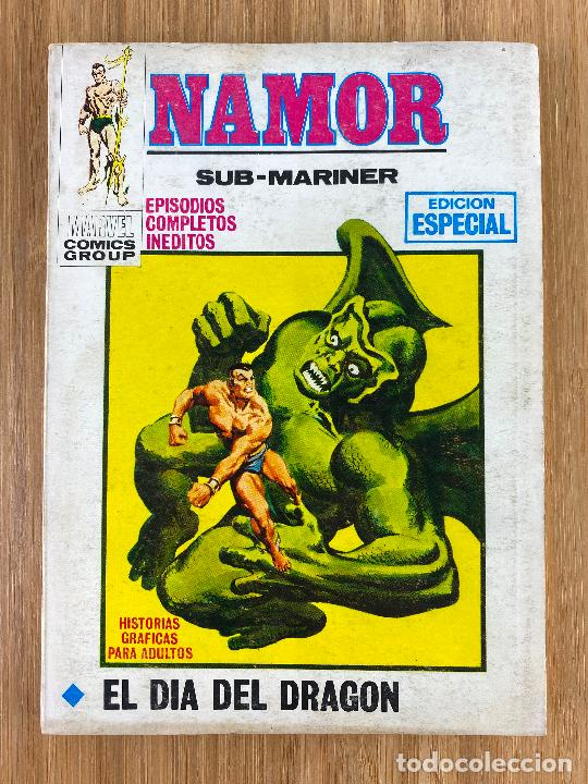 C&oacute;mics: Namor volumen 1 n&uacute;mero 6 de Ediciones V&eacute;rtice del A&ntilde;o 1971 - Foto 1