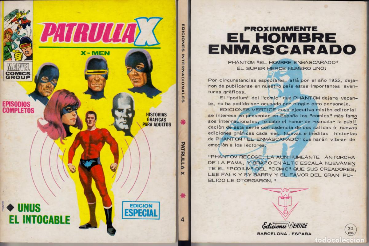 C&oacute;mics: Vertice V1 Patrulla X 4 - Foto 1