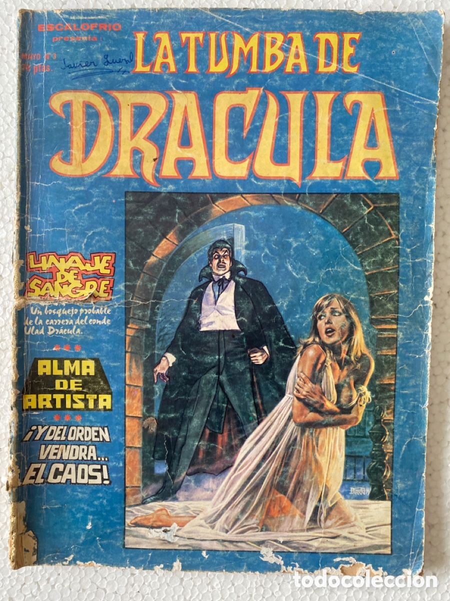 C&oacute;mics: LA TUMBA DE DRACULA #3 -V&Eacute;RTICE &laquo;DEFECTUOSO&raquo; - Foto 1