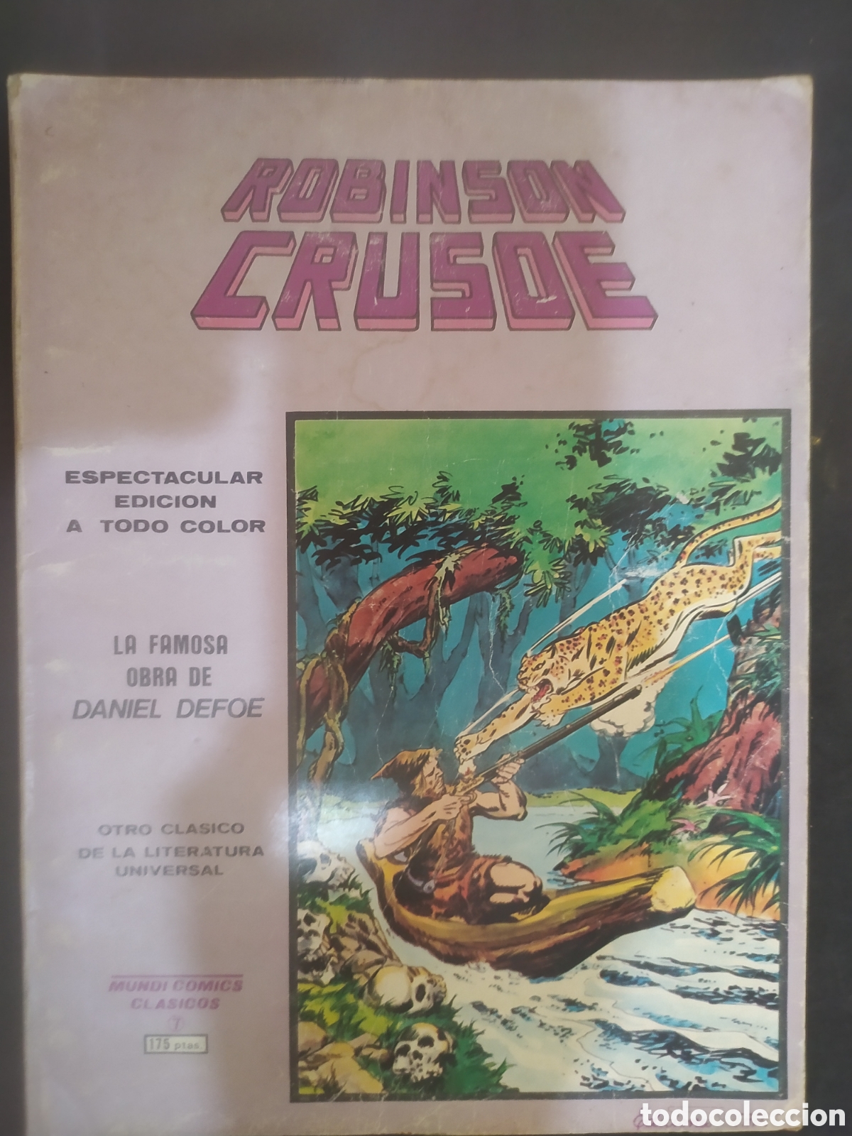 C&oacute;mics: Robinson Crusoe c&oacute;mic Mundi c&oacute;mic cl&aacute;sicos - Foto 1