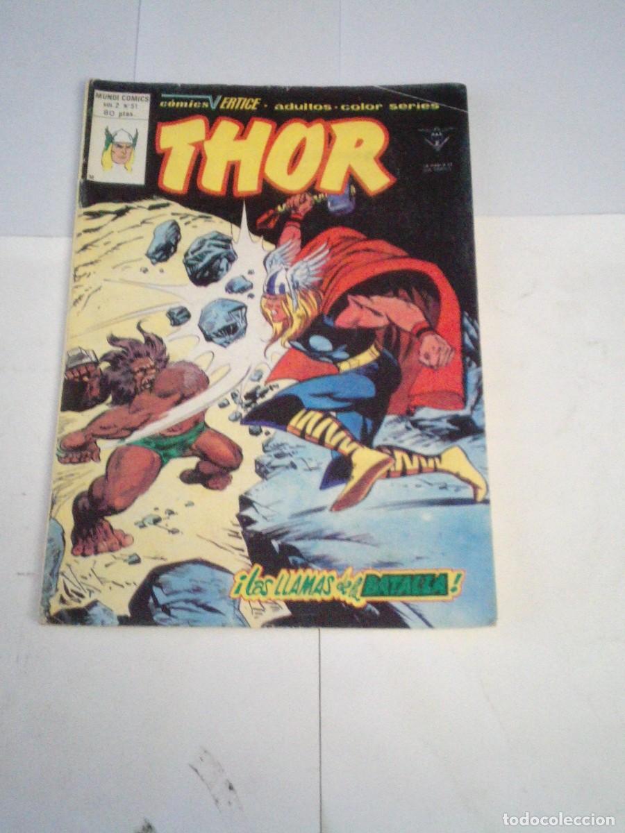 C&oacute;mics: THOR - VOLUMEN 2 - NUMERO 51 - VERTICE - NORMAL ESTADO - GORBAUD - CJ 172 - Foto 1