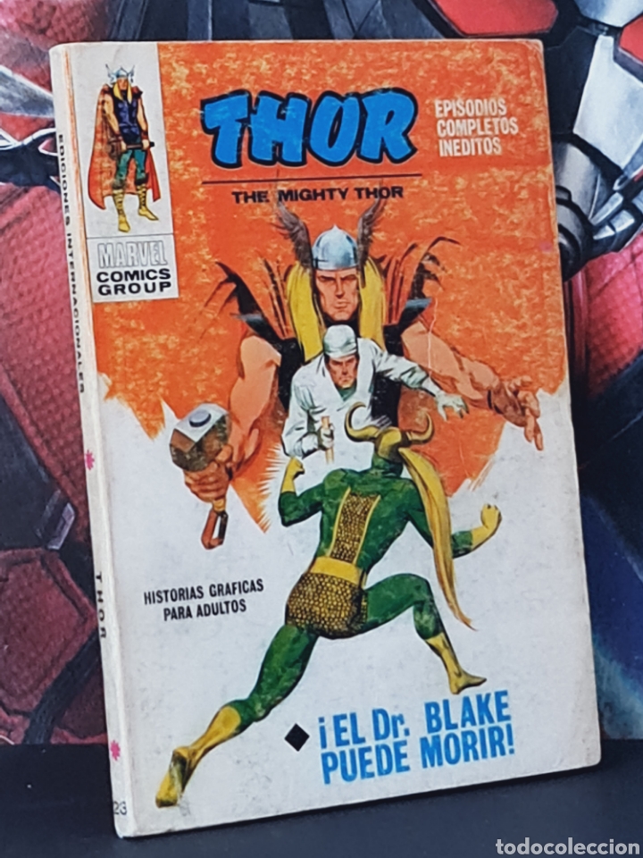 C&oacute;mics: THOR 23 EL DR BLAKE PUEDE MORIR NORMAL ESTADO TACO EDICIONES VERTICE - Foto 1