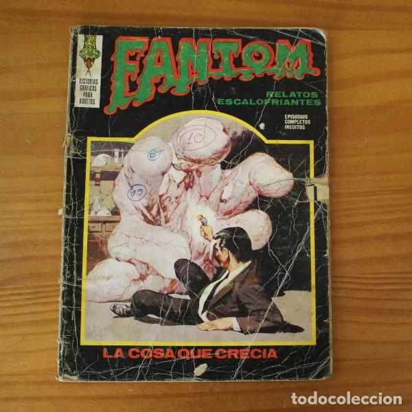 C&oacute;mics: FANTOM 25 LA COSA QUE CRECIA. COMIC TERROR VERTICE - Foto 1