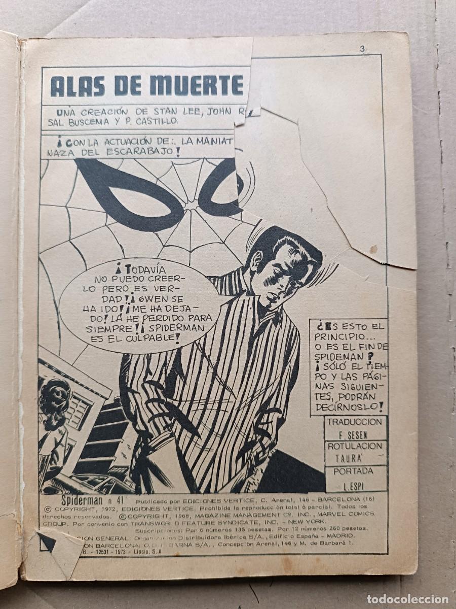 C&oacute;mics: Spiderman 41 taco Vertice - Foto 3