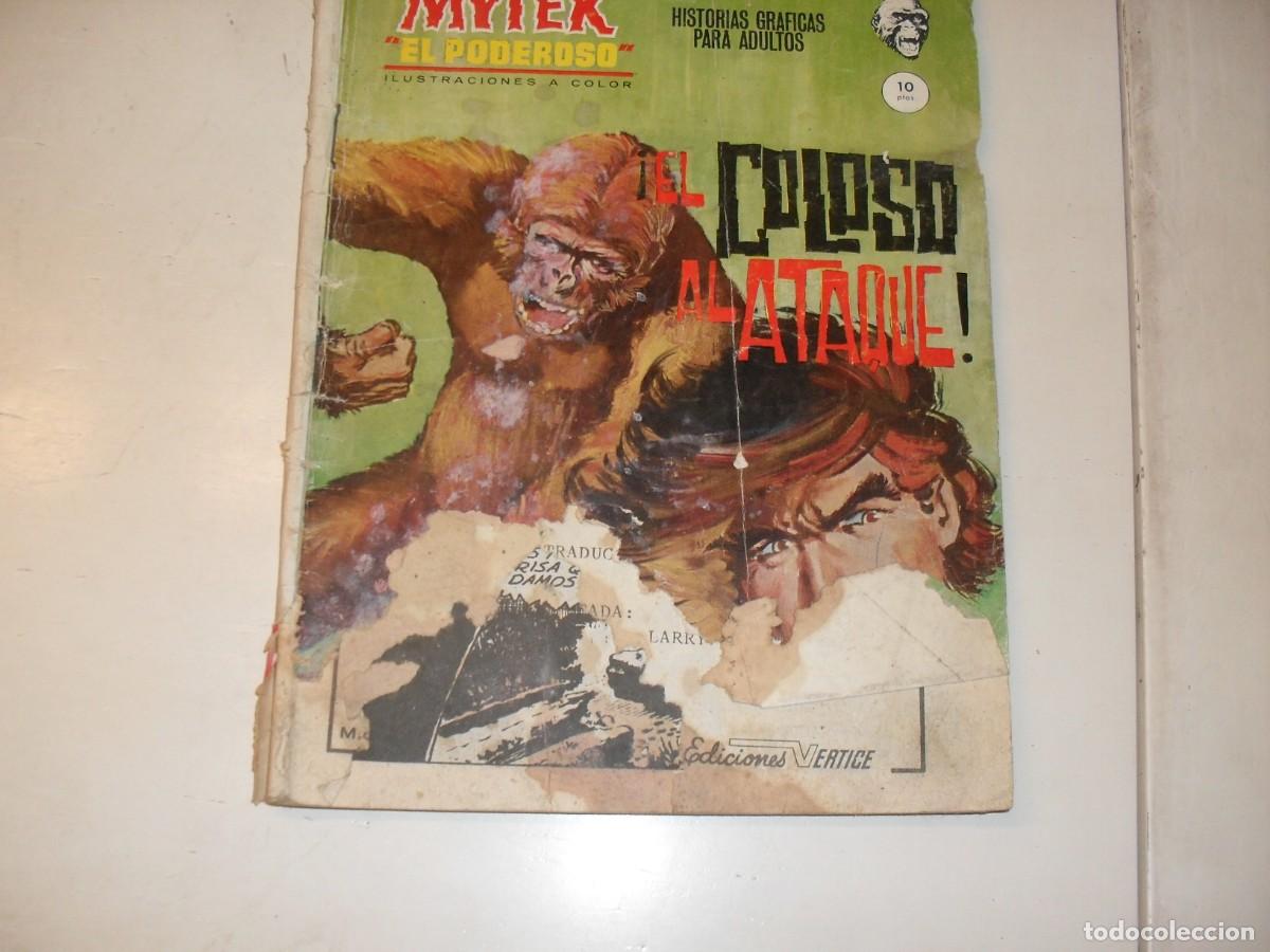 C&oacute;mics: MYTEK EL PODEROSO 4:EL COLOSO AL ATAQUE&iexcl;&iexcl;,(DE 17).VERTICE,1965,DE COMPLEMENTO ARCHIE EL ROBOT - Foto 1