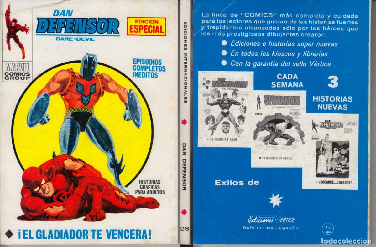 C&oacute;mics: Vertice V1 Dan Defensor 26 - Foto 1