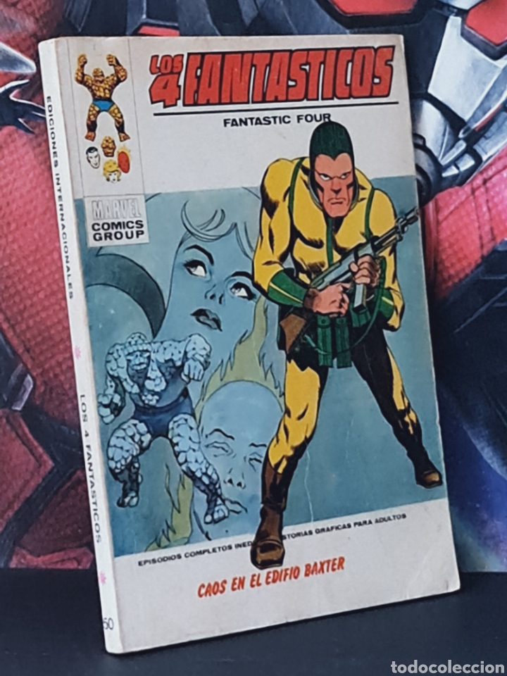 C&oacute;mics: BUEN ESTADO LOS 4 FANTASTICOS 50 CALS EN EL EDIFICIO BAXTER TACO VERTICE - Foto 1