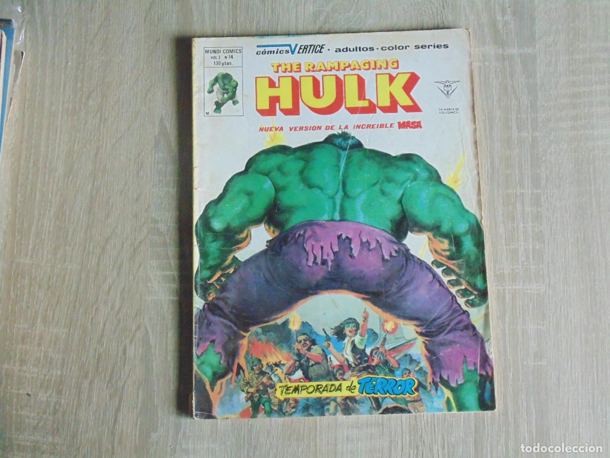 C&oacute;mics: The Rampaging Hulk Vol-1 n&ordm; 14. Marvel // Vertice. - Foto 1