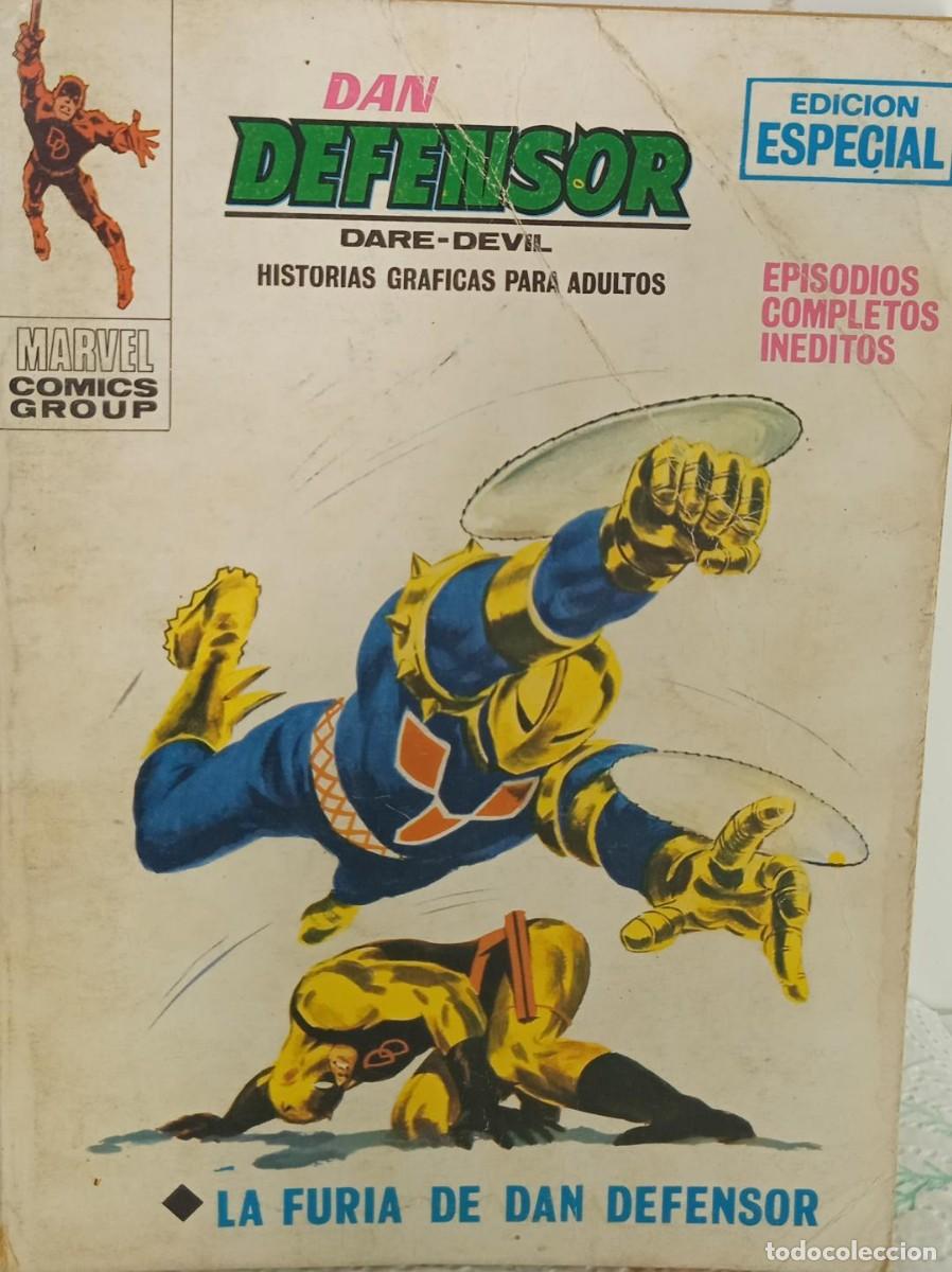 C&oacute;mics: DAN DEFENSOR.EDICIONES V&Eacute;RTICE.N&Uacute;MERO 10.&rdquo;LA FURIA DE DAN DEFENSOR&rdquo; - Foto 1
