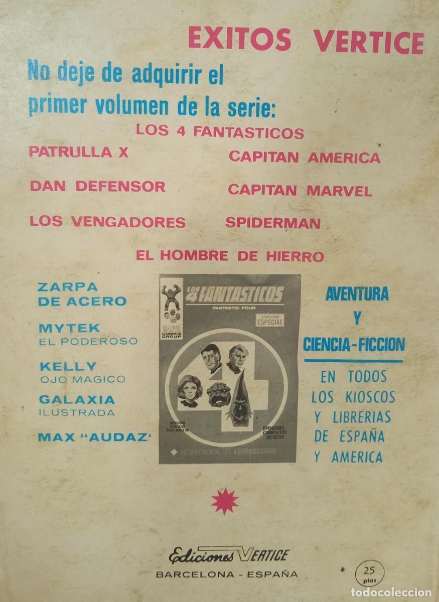 C&oacute;mics: DAN DEFENSOR.EDICIONES V&Eacute;RTICE.N&Uacute;MERO 10.&rdquo;LA FURIA DE DAN DEFENSOR&rdquo; - Foto 2