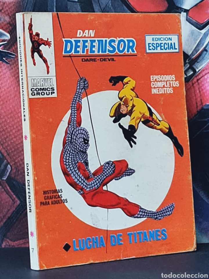 C&oacute;mics: MUY BUEN ESTADO DAN DAN DEFENSOR 7 LUCHA DE TITANES TACO EDICIONES VERTICE - Foto 1