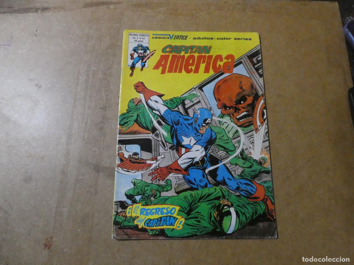 C&oacute;mics: capit&aacute;n america n&ordm; 43, vertice volumen 3 - Foto 1