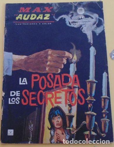 C&oacute;mics: MAX AUDAZ n&ordm; 6 (grapa) (1965, VERTICE): LA POSADA DE LOS SECRETOS - Foto 1