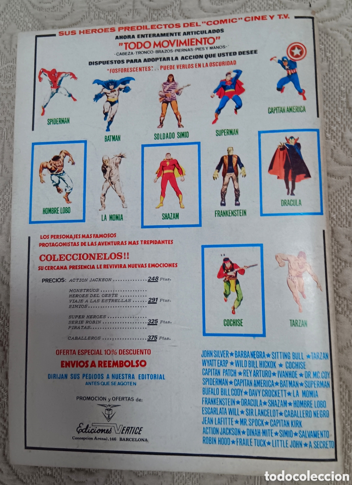 C&oacute;mics: TEBEOS-COMICS CANDY ● LOS INHUMANOS ● COMPLETA 7 EJEMPLARES● VERTICE ● UU99 X0123 ● - Foto 6