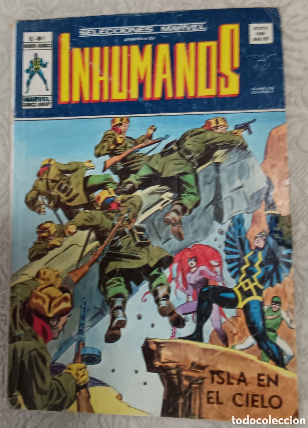 C&oacute;mics: TEBEOS-COMICS CANDY ● LOS INHUMANOS ● COMPLETA 7 EJEMPLARES● VERTICE ● UU99 X0123 ● - Foto 10