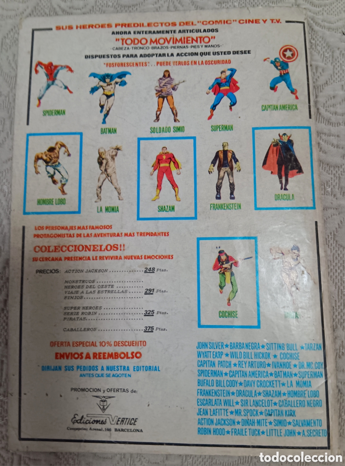 C&oacute;mics: TEBEOS-COMICS CANDY ● LOS INHUMANOS ● COMPLETA 7 EJEMPLARES● VERTICE ● UU99 X0123 ● - Foto 11