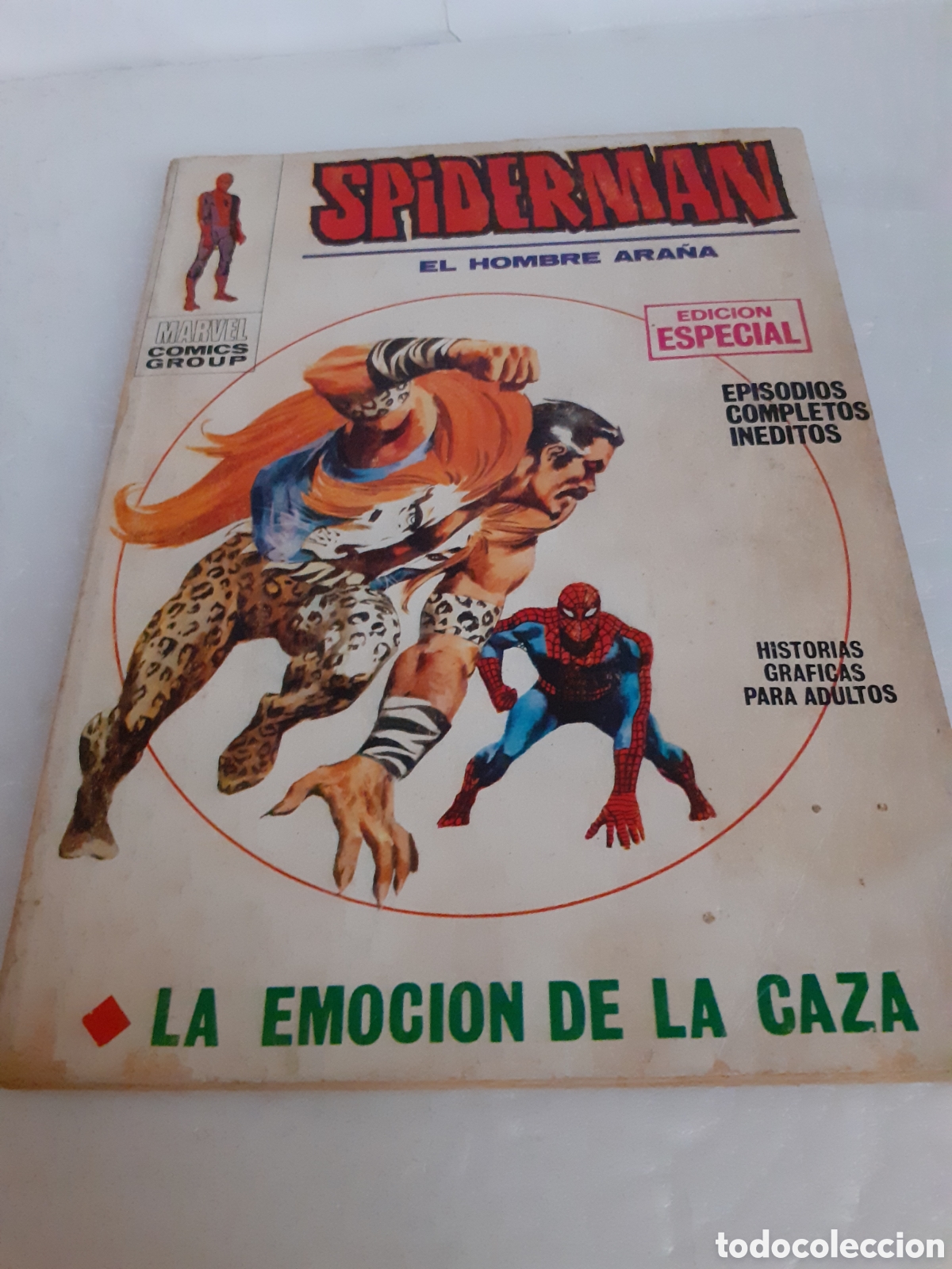 C&oacute;mics: EDICIONES VERTICE TACO SPIDERMAN LA EMOCION DE LA CAZA N 13 - Foto 1