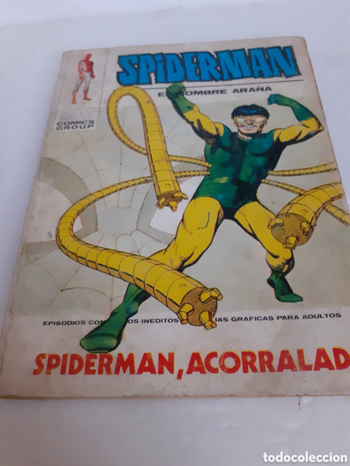 C&oacute;mics: EDICIONES VERTICE TACO SPIDERMAN ACORRALADO N 50 - Foto 1