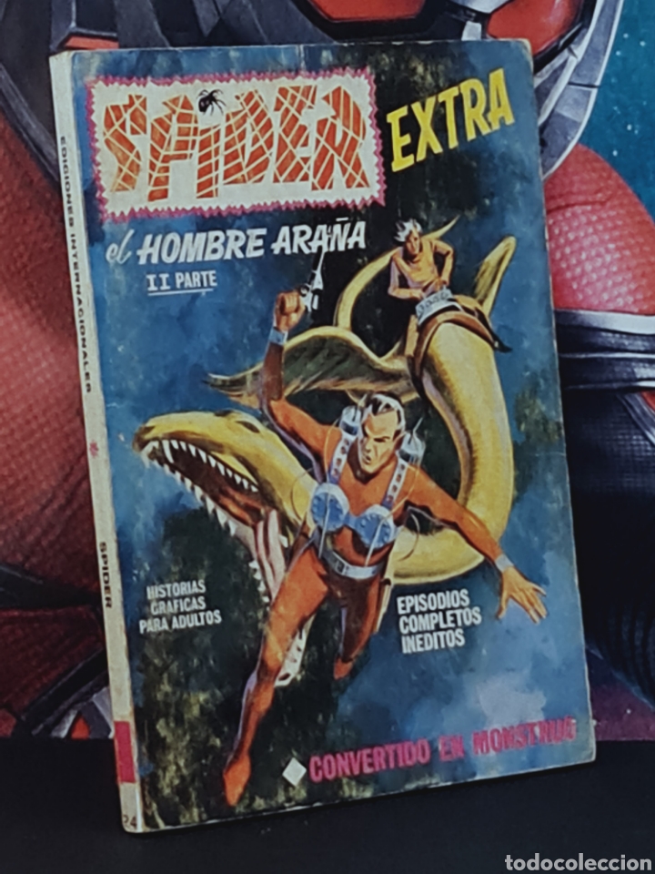 C&oacute;mics: BUEN ESTADO SPIDER 24 CONVERTIDO EN MONSTRUO TACO EDICIONES VERTICE - Foto 1