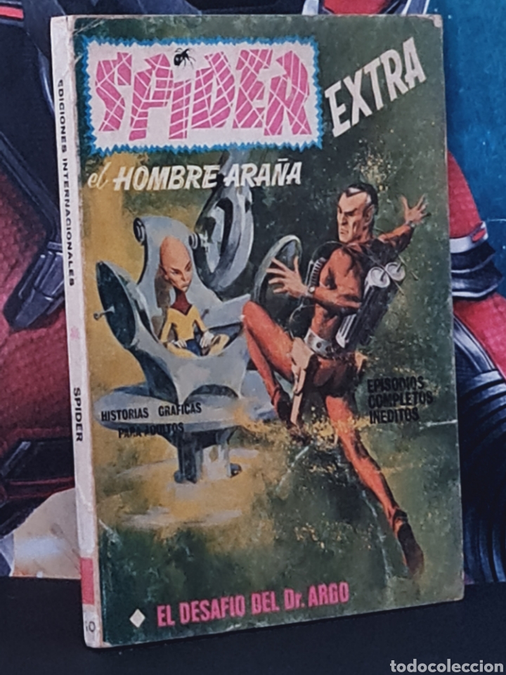 C&oacute;mics: BUEN ESTADO SPIDER 10 EL DESAF&Iacute;O DEL DR ARGO TACO EDICIONES VERTICE - Foto 1