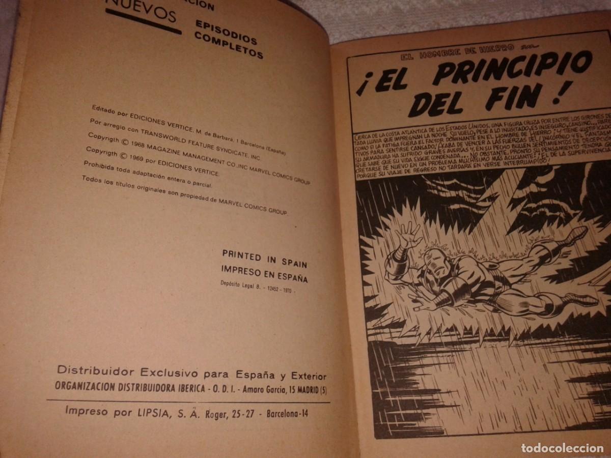 C&oacute;mics: EL HOMBRE DE HIERRO 7, VERTICE, B9 - Foto 3