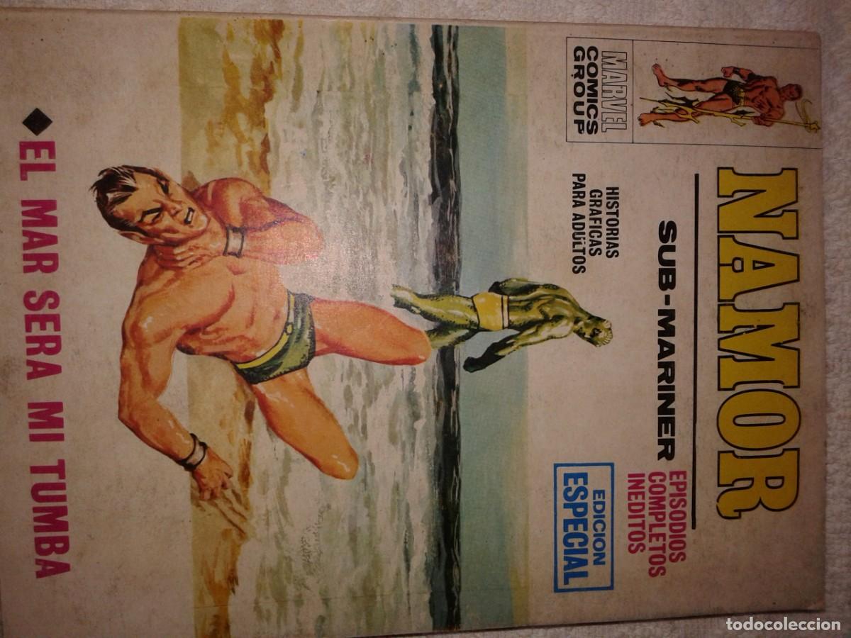 C&oacute;mics: NAMOR, 3 EJEMPLARES, N&ordm; 8, 20, 23, VERTICE, B9 - Foto 2