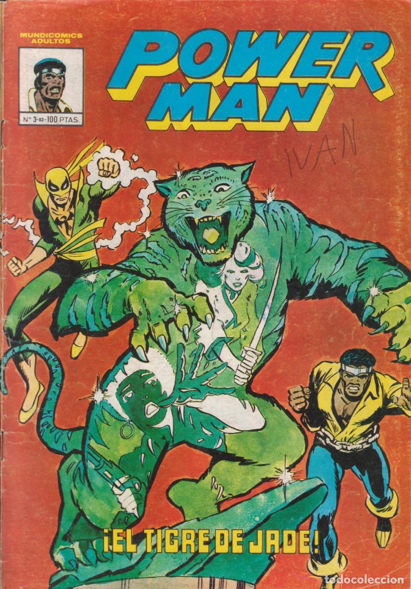 C&oacute;mics: C&Oacute;MIC POWERMAN N&ordm; 3 LINEA 81 MUNDICOMICS ED. V&Eacute;RTICE / MARVEL - Foto 1