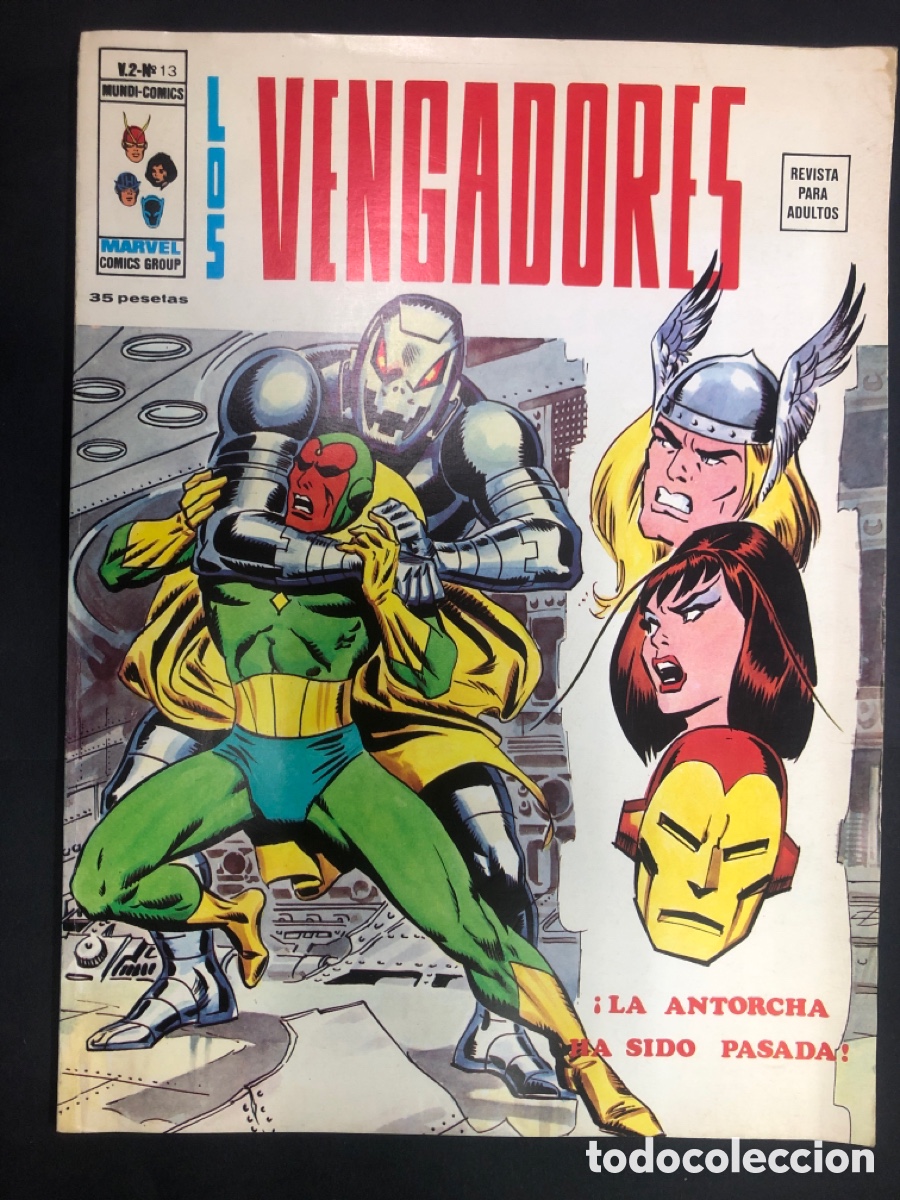 C&oacute;mics: COMIC LOS VENGADORES N&ordm; 13 V2 EDITORIA VERTICE BUEN ESTADO - Foto 1