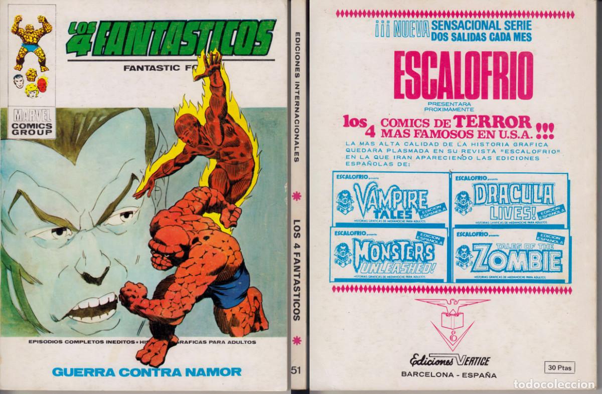 C&oacute;mics: Vertice V1 Los 4 Fantasticos 51 - Foto 1