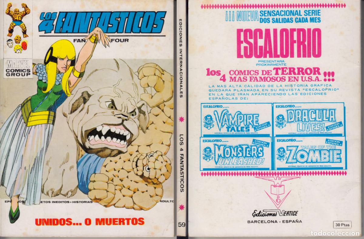 C&oacute;mics: Vertice V1 Los 4 Fantasticos 59 - Foto 1