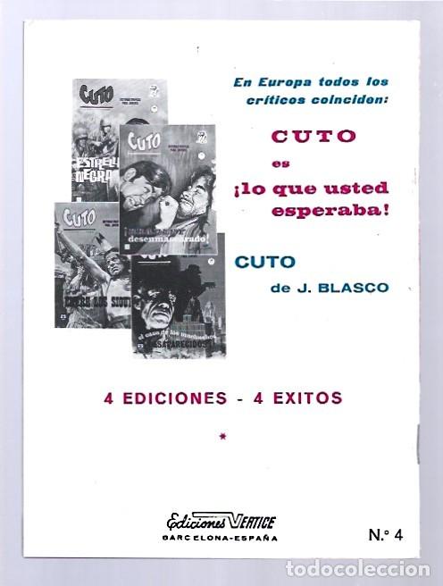 C&oacute;mics: Cuto 4: estrella negra, 1965, Vertice, impecable - Foto 2