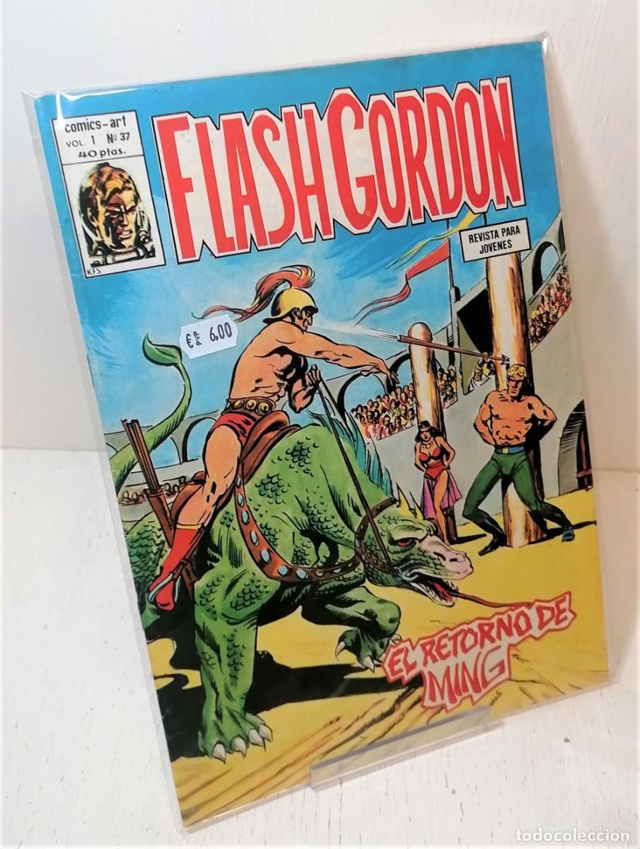 C&oacute;mics: Comic: &rdquo;Flash Gordon&rdquo; vol 1 n&ordm; 37 ediciones vertice - Foto 1