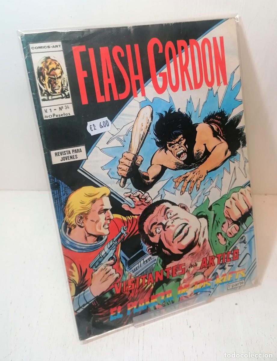 C&oacute;mics: Comic: &rdquo;Flash Gordon&rdquo; vol 1 n&ordm; 34 ediciones vertice - Foto 1