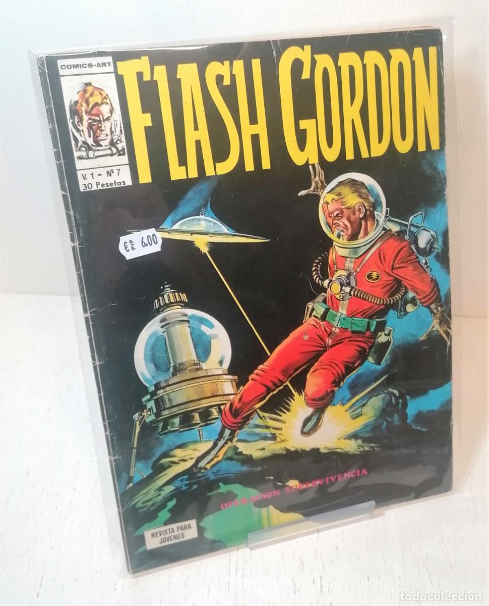 C&oacute;mics: Comic: &rdquo;Flash Gordon&rdquo; vol 1 n&ordm; 7 ediciones vertice - Foto 1