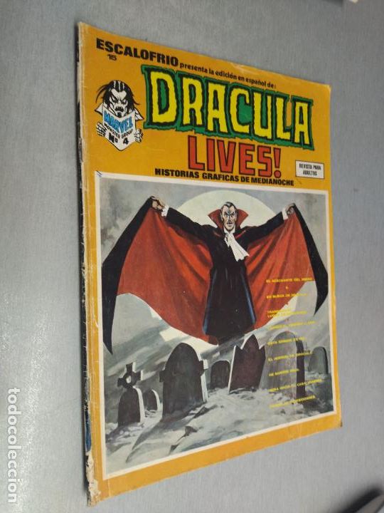 C&oacute;mics: ESCALOFR&Iacute;O N&ordm; 15: DR&Aacute;CULA LIVES! / V&Eacute;RTICE - Foto 1