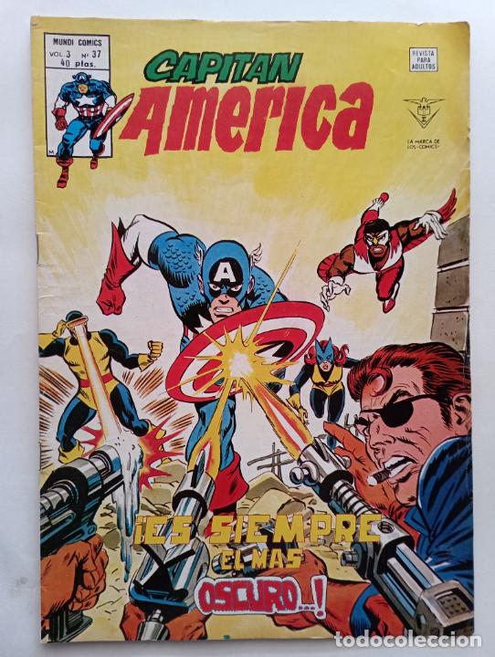 C&oacute;mics: CAPIT&Aacute;N AM&Eacute;RICA VOL 3 N&ordm; 37 .- V&Eacute;RTICE 1979 - Foto 1