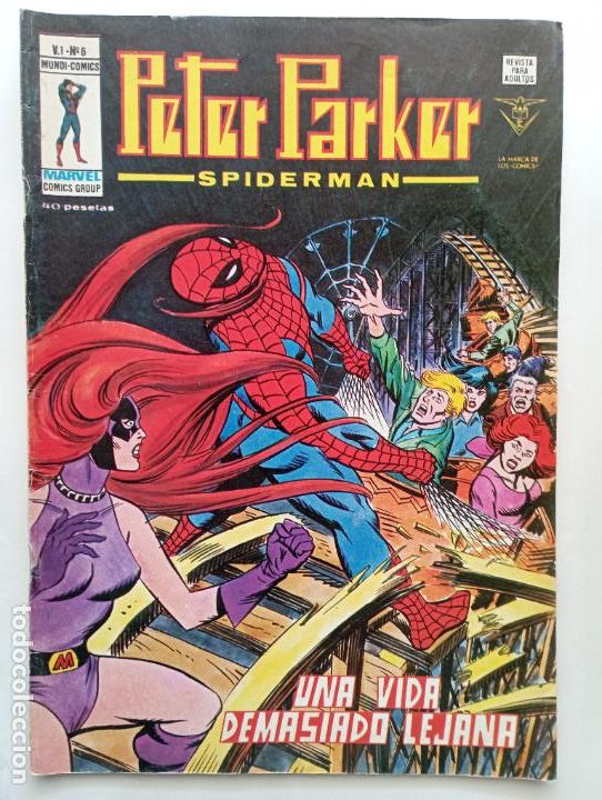 C&oacute;mics: V&Eacute;RTICE V&ordm; 1 N&ordm; 6 PETER PARKER - SPIDERMAN - 1979 - Foto 1