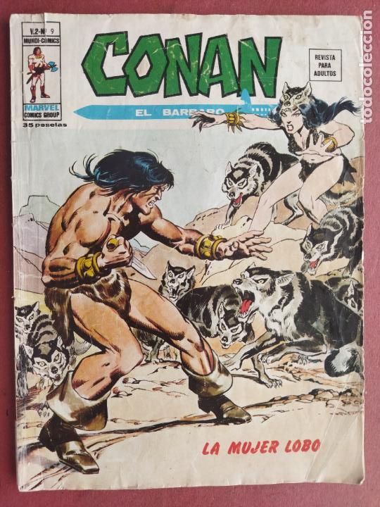 C&oacute;mics: V&Eacute;RTICE V&ordm; 2 N&ordm; 9 - CONAN EL B&Aacute;RBARO - LA MUJER LOBO - Foto 1