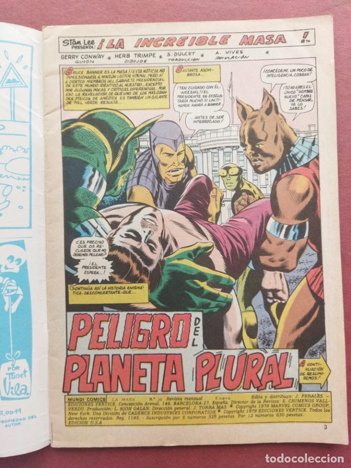 C&oacute;mics: V&Eacute;RTICE V&ordm; 3 N&ordm; 38 - LA MASA - Foto 2