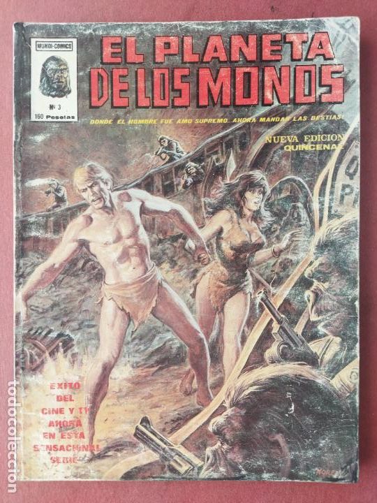 C&oacute;mics: V&Eacute;RTICE - EL PLANETA DE LOS MONOS N&ordm; 3 - 100 PGS. - Foto 1